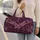 Art Nouveau Dragonflies In Plum Purple Mauve For Vintage Travel And Daily Style Lovers Quilted Weekend Bag - 2