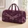 Art Nouveau Dragonflies In Plum Purple Mauve For Vintage Travel And Daily Style Lovers Quilted Weekend Bag - 1