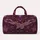 Art Nouveau Dragonflies In Plum Purple Mauve For Vintage Travel And Daily Style Lovers Quilted Weekend Bag - 6