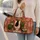 Black Cat On Clawfoot Toilet With Plants For Vintage Bathroom Humor Cat Ladies Gift Quilted Weekend Bag - 2