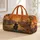Vintage Southwest Motorcycle Desert Road Trip Sunset Americana Travel Gift For Riders Quilted Weekend Bag - 1