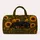 Sleeping Dachshund With Sunflowers And Olive Autumn Florals For Dog Lover Travel Quilted Weekend Bag - 6