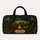 Forest Camper Bear Campfire Scene With Name Plaque For Road Trips And Nature Lovers Quilted Weekend Bag - 6
