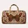 Colorful Folk Boho Butterfly With Floral Vines For Travel Getaways And Picnics Lovers Quilted Weekend Bag - 6