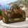 Sleeping Chocolate Labrador Countryside Patchwork Mosaic Travel Style For Dog Moms Quilted Weekend Bag - 5