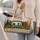 Retro Camper Forest Road Trip Camping Scene For Cozy Travel Adventures For Women Quilted Weekend Bag - 2