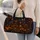 Moonlit Gothic Cottage With Pumpkins And Copper Vines For Autumn Halloween Travel Quilted Weekend Bag - 2