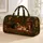 Vintage Cat And Dog Cozy Home Scene With Your Name For Pet Lover Travel Gym Commute Gift Quilted Weekend Bag - 1