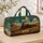 Vintage Western Steam Train Prairie Scene For Ranch Road Trips And Country Travel Quilted Weekend Bag - 4