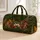 Forest Hedgehog Red Mushroom Fern Woodland Travel Gift For Cottagecore Nature Lovers Quilted Weekend Bag - 1