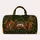 Forest Hedgehog Red Mushroom Fern Woodland Travel Gift For Cottagecore Nature Lovers Quilted Weekend Bag - 6