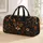 Bohemian Starry Sky Cat With Emerald Eyes For Travel, Picnics, Gym, And Shopping Quilted Weekend Bag - 1