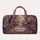 Light Purple Woodland Flower Path With Falling Blossoms For Travel And Daily Errands Quilted Weekend Bag - 6