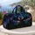 Mystic Aurora Dragon Over Pine Forest Fantasy Travel Style For Northern Lights Fans Quilted Weekend Bag - 5