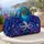 Dreamy Deep Sea Octopus Jellyfish Coral Ocean Glow Travel Gift For Marine Life Fans Quilted Weekend Bag - 5