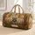 Woodland Raccoon Wildflower Forest With Butterflies For Travel Nature Lovers Gift Quilted Weekend Bag - 1