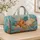 Macaron Ocean Shell Collage With Conch Starfish For Beach Getaways And Coastal Lovers Quilted Weekend Bag - 4