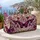 Vintage Botanical Butterflies With Violet Florals For Romantic Travel Style Women Quilted Weekend Bag - 5