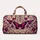 Vintage Botanical Butterflies With Violet Florals For Romantic Travel Style Women Quilted Weekend Bag - 6
