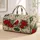 Red Finch Pine Poinsettia Snowflake Christmas Winter Holiday Travel Accessory For Her Quilted Weekend Bag - 1