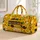 Yellow School Bus Bookmobile With Books For Reading Teachers And Library Lovers Gift Quilted Weekend Bag - 1