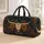 Navy Longhorn Skull With Sunflowers Rustic Western Autumn Travel Style For Women Quilted Weekend Bag - 1