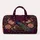 Opulent Blue Peacock And Blush Peony Oriental Botanical Travel Style For Elegant Women Quilted Weekend Bag - 6