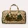 Retro Bear Camper In Evergreen Forest With String Lights For Cozy Camping Getaways Quilted Weekend Bag - 6