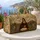 Renaissance Noblewoman Portrait With Tuscan Damask For Museum Lovers And Art Travelers Quilted Weekend Bag - 5