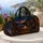 Cozy Lakeside Cabin Campfire At Dusk Autumn Retreat Travel Gift For Nature Lovers Quilted Weekend Bag - 5