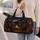 Cozy Lakeside Cabin Campfire At Dusk Autumn Retreat Travel Gift For Nature Lovers Quilted Weekend Bag - 2