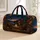 Cozy Lakeside Cabin Campfire At Dusk Autumn Retreat Travel Gift For Nature Lovers Quilted Weekend Bag - 1