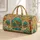 Tropical Sea Turtle Arched Lagoon Coastal Boho Beach Vacation Gift For Women Travelers Quilted Weekend Bag - 1