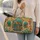 Tropical Sea Turtle Arched Lagoon Coastal Boho Beach Vacation Gift For Women Travelers Quilted Weekend Bag - 2
