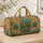 Tropical Sea Turtle Arched Lagoon Coastal Boho Beach Vacation Gift For Women Travelers Quilted Weekend Bag - 4