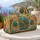 Tropical Sea Turtle Arched Lagoon Coastal Boho Beach Vacation Gift For Women Travelers Quilted Weekend Bag - 5