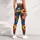 Emerald Tropical Floral Cascade For Yoga Studio, Resort Days, And Garden Lovers Everywhere Leggings - 4