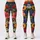 Emerald Tropical Floral Cascade For Yoga Studio, Resort Days, And Garden Lovers Everywhere Leggings - 1