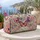 Romantic Wildflower And Butterfly Meadow Travel Essential For Garden Lovers And Getaways Quilted Weekend Bag - 5
