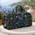 Great Blue Heron And Ocean Waves Gift For Coastal Escapes And Beach Travel Lovers Quilted Weekend Bag - 5