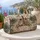 Rustic Floral Cross And Mountain Lake Scripture Faith Travel Gift For Christian Women Quilted Weekend Bag - 5