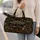 Vintage Dragonfly And Wildflowers For Weekend Getaways And Nature Loving Women Travelers Quilted Weekend Bag - 2