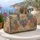 Heart Bouquet Floral Garden Travel Essential for Romantic Getaways and Gift Giving Quilted Weekend Bag - 5
