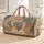 Heart Bouquet Floral Garden Travel Essential for Romantic Getaways and Gift Giving Quilted Weekend Bag - 1