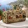 Galloping Horses With East Asian Mountains For Heritage Travel Style And Equestrians Quilted Weekend Bag - 5