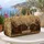 European Vintage Library Books With Dried Botanicals For Elegant Getaway Decor Style Quilted Weekend Bag - 5
