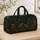 Vintage Frog And Red Mushroom Medieval Forest Cottagecore Overnight Getaway Gift For Her Quilted Weekend Bag - 4