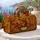 Red Squirrel With Acorns In Autumn Woodland Harvest Style For Nature Loving Women Quilted Weekend Bag - 5