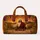 Jesus Shepherd Vineyard Sunset With Grapes For Christian Retreats And Faith Travel Quilted Weekend Bag - 6