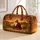 Jesus Shepherd Vineyard Sunset With Grapes For Christian Retreats And Faith Travel Quilted Weekend Bag - 1